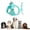 Green, variant on Cat Harness,Cat Harness and Leash,Dog And Cats Leash Sleeveless,,Cat Harness and Leash Set for Walking Adjustable Vest for Pet Kitten Puppy,Pet Reflective Breathable Leash(Blue)