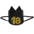 thumbnail image 1 of Weiweiguan 1PC Birthday Party Hat Party Decorative Tiara Crown Eye-Catching Hat Crown, 1 of 7