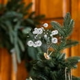 thumbnail image 6 of Anhility Silver Artificial Christmas Ball Stems for Christmas Tree Hanging Decoration, 11.81x5.9 in Christmas Ball Picks for Christmas Decor DIY Crafts Flower Wreath Mantle Fireplace Home Decor, 6 of 8