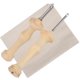 thumbnail image 5 of 2 punzones para bordar, agujas para coser tela, herramienta para tejer con mango de madera., 5 of 14