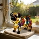 thumbnail image 4 of Decoración del hogar, decoración de habitaciones, decoración de paredes, adornos de resina, luces nocturnas LED, esculturas de la serie de perros brillantes, figuras de animales de resina, esculturas, 4 of 6