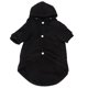 thumbnail image 4 of Traje cálido de invierno para mascotas de algodón negro con capucha abrigo de ocio ropa con hebilla para perros gatos, 4 of 8