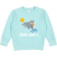 thumbnail image 2 of Inktastic Sanibel Island Florida Dolphin Toddler Sweatshirt, 2 of 4
