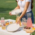 thumbnail image 2 of Grow Forward Premium Wheat Straw Plates and Bowls Sets - 8-Piece Wheat Straw Dinnerware Sets - Unbreakable & Reusable Microwave Safe Plastic Dinner Plates for Outdoors, RV, Camping Dishes - Sahara, 2 of 8