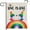 Color 18, variant on Newhomestyle Love is Love Rainbow Garden Flag ,Pride Gay Pride Lesbian LGBT, Yard Flag Outdoor Decoration 12×18 Inch