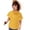 Yellow_002, variant on Kids Polo Shirts Short Sleeve Lapel Fashion Casual T-Shirt Summer Soild Color Regular Fit Lightweight Tops