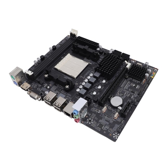 Placa base ddr3, 4 usb 2.0 puertos pcb 2 canales estables a78sd3 computadora de computadora para juegos para juegos