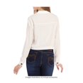 thumbnail image 2 of Blusa George para Mujer, Manga Larga Blanca Talla EG, 2 of 4
