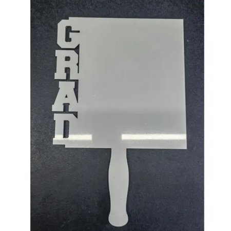 DUFDIE 10Pcs/Lot Sublimation Blanks Grad Fans - Custom Graduation Memory Gifts