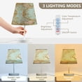 thumbnail image 4 of BZSMCE Table Lamp Creative Floral Design Pattern Simple Pattern Night Light, 4 of 8