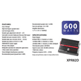 thumbnail image 3 of Dual Electronics XPR82D High Performance Car Amplifier, New, 3 of 3