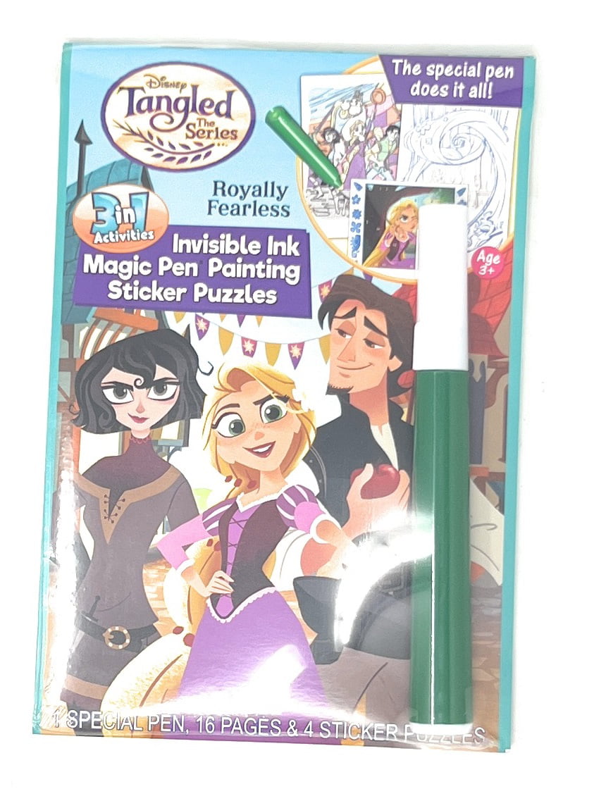 Disney Frozen Chilly Fun Invisible Ink & Sticker Puzzles 2-In-1 Activities Book 