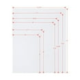 thumbnail image 5 of Tcbosik 50Pcs Short Side Opening 33*38Cm (12.75In*15In) White Paper Envelope Bag, 5 of 8