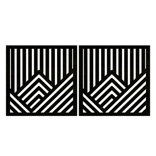 Rustic Wood Wall Decor Art Furniture Modern Abstract Wooden Wall Art