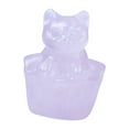 thumbnail image 4 of Escultura de estatua de gato, ligera, moderna, centro de mesa, colección de obras de arte para Rosa, 4 of 9