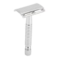 thumbnail image 1 of Outil de Rasage de Sécurité, Outil de Rasage Portable à Long Manche Double Face Vintage Manuel pour Hommes Argent, 1 of 7