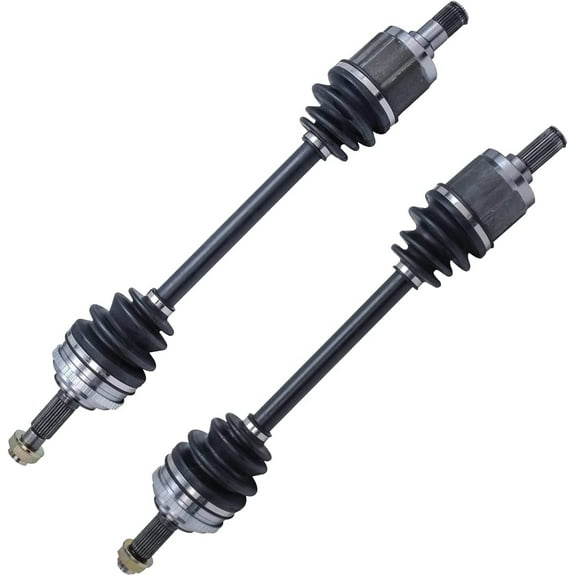 Detroit Axle - Front Left and Right CV Axle Shafts Assembly Replacement for Honda Accord Acura CL TL Fits select: 1999-2001 HONDA ACCORD EX, 1999-2003 ACURA 3.2TL