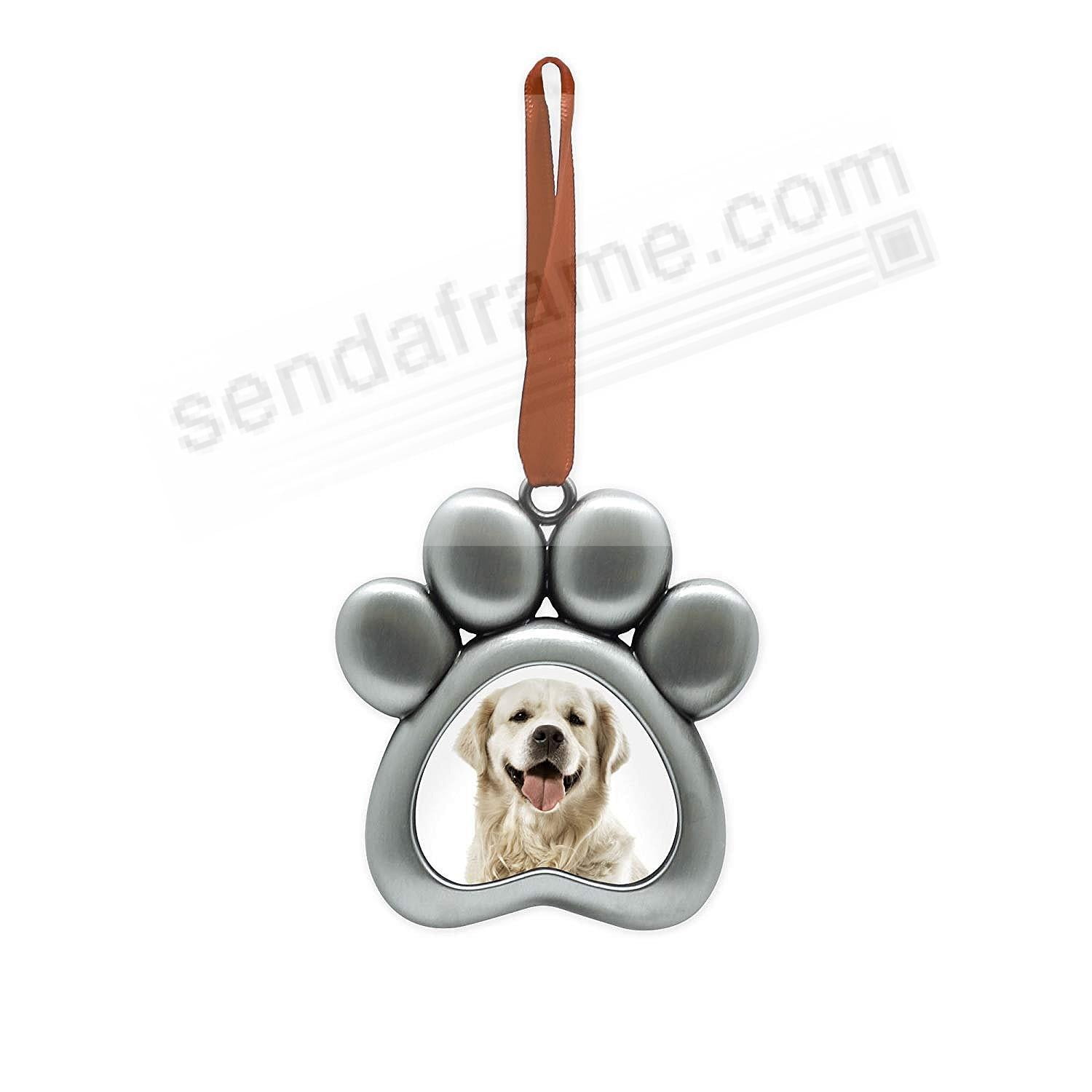 Pearhead PAWPRINT PHOTO Ornament for a One-of-a-Kind Christmas gift