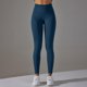 thumbnail image 4 of Nuevos pantalones de yoga de mujer de punto sin costuras y cintura alta - Efecto scrunched, cintura en forma de V - Nailon/spandex opaco para correr/fitness, 4 of 6