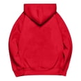 thumbnail image 4 of Lumtrix Oversized Hoodies for Women 2026 Fall Winter Long Sleeve Sweatshirts Clothing Y2K Cute Crewneck Pullover Fashion Tops with Pockets Red S, 4 of 5