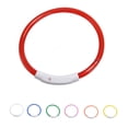 thumbnail image 2 of PETS COLLAR LED LIGHTING Suministros para mascotas Ajustable USB Carga Pérdida luminosa Pérdida de automóviles Collars Luz Collars Safety para al aire libre rojo rojo Guardurnaity HA010373-10, 2 of 6