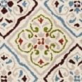 thumbnail image 6 of SAFAVIEH Sagamore Jenessa Geometric Medallion Area Rug, Light Grey/Terracotta, 8' x 10', 6 of 6