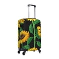 thumbnail image 3 of Bixox Washable Sunflower Printed Luggage Cover, Fashion Suitcase Protector Fits for Medium luggage, 3 of 8