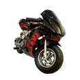 thumbnail image 1 of Motocicleta Infantil Shahoma  PB04 Pocket Bike Deportiva 49cc Negra, 1 of 3