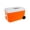 Orange, variant on Cerwin Vega Blue Ice Cooler With Bluetooth Speakers USB Charging 55 Quart CVC65B