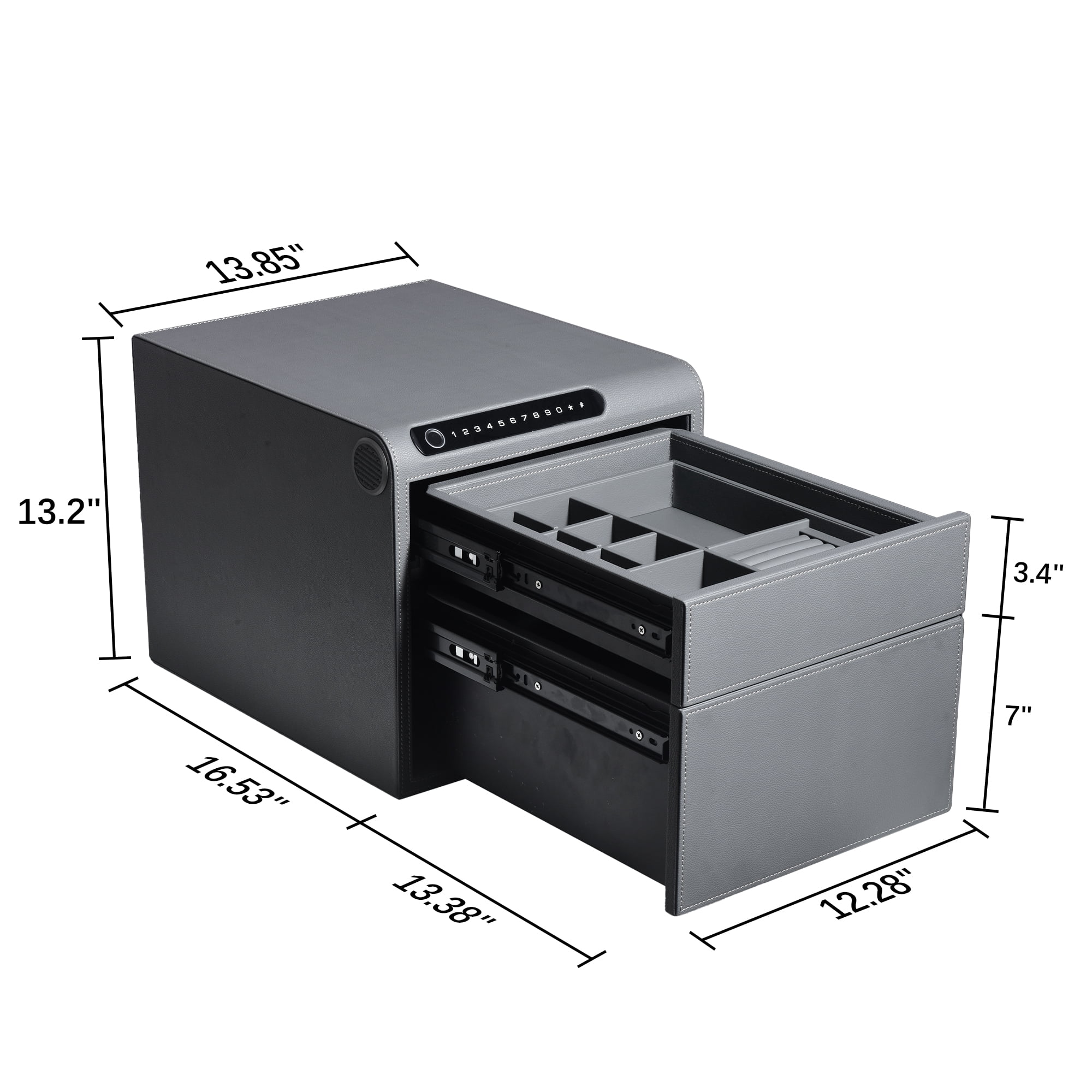 Cabinet Safes for Home Store Nightstand Jewelry Handgun Organizer