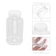 thumbnail image 3 of 6 botellas de plástico de 500 ml, transparentes, con tapa., 3 of 6
