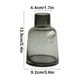 thumbnail image 3 of pstuiky Jarrón transparente de vidrio para hidroponía, arreglo floral, decoración de escritorio para oficina. Botella de vidrio., 3 of 6