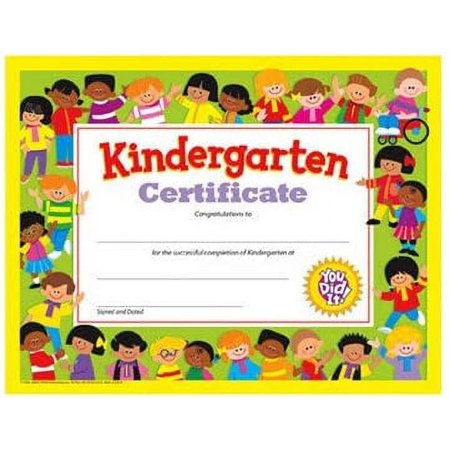 2pcs Kindergaren Cerificae [Se of 2]