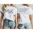 thumbnail image 3 of You are Enough Dear Person Behind Me Shirt Women Mental Health Matters Inspirational Tshirts Positive Tees Tops，soft womens tee shirts，ladies tshirts、summer womens shirts、t-shirts for women cotton, 3 of 6