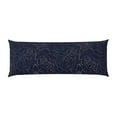 thumbnail image 2 of KLL Ultra Soft Microfiber Body Pillow Cover/Pillowcases 20"x54" with Hidden Zipper Closure-Navy Dark Blue, 2 of 8