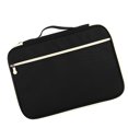 thumbnail image 2 of Gongxipen Multi-Functional A4 Document Bag Portable Men Women Portfolio Organizer Travel Business Trip Zipper Briefcase Storage Case (Black), 2 of 7