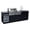 Powder-Coated Black(98''), variant on Nyddle 82 Inch 85000 BTU 6-Burner Propane Gas Grill Island,Stainless Steel Outdoor BBQ Station with Refrigerator,Rotisserie,Countertop & Storage,Black