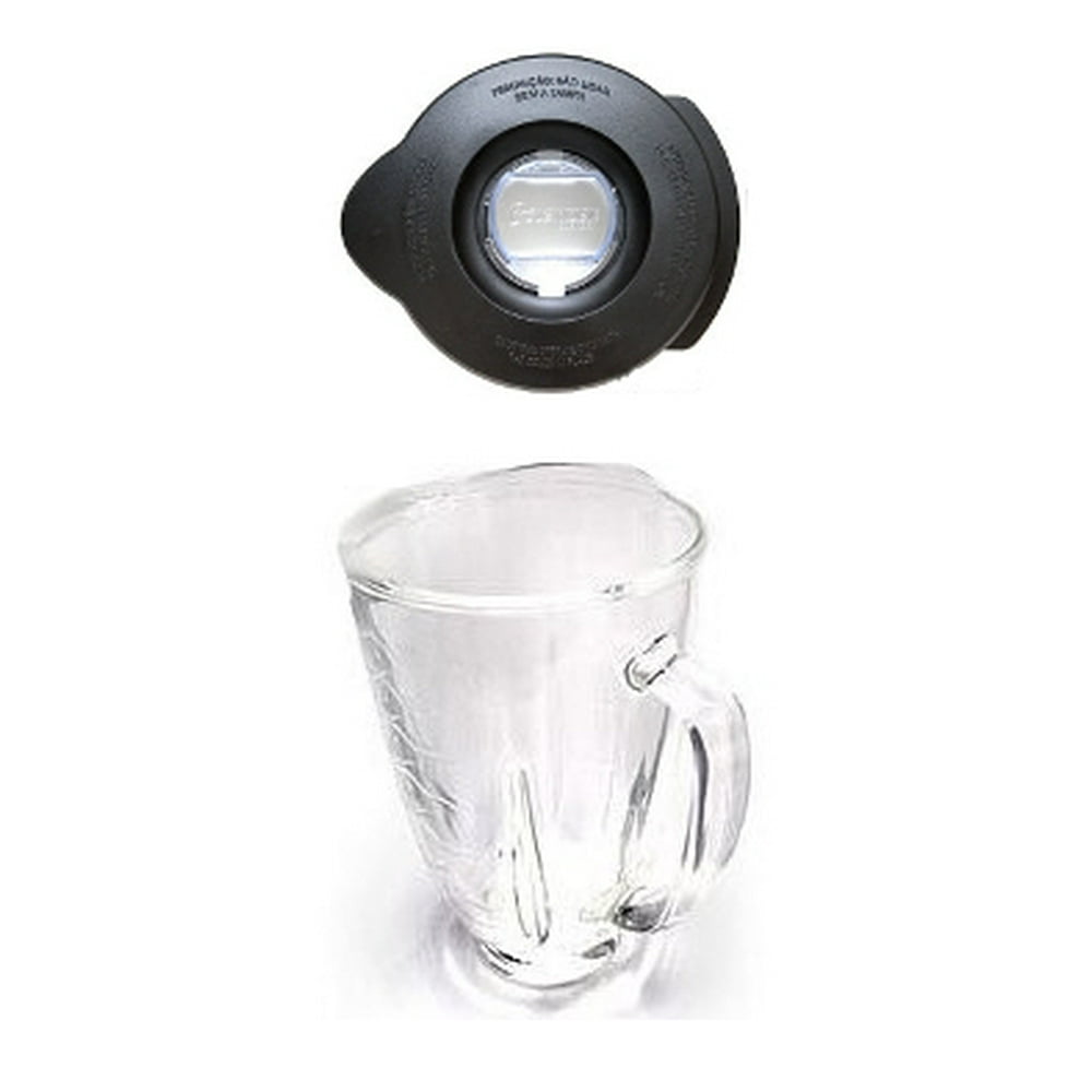 83852 Oster Osterizer Blender Jar Lid with Cap, Black Round Walmart