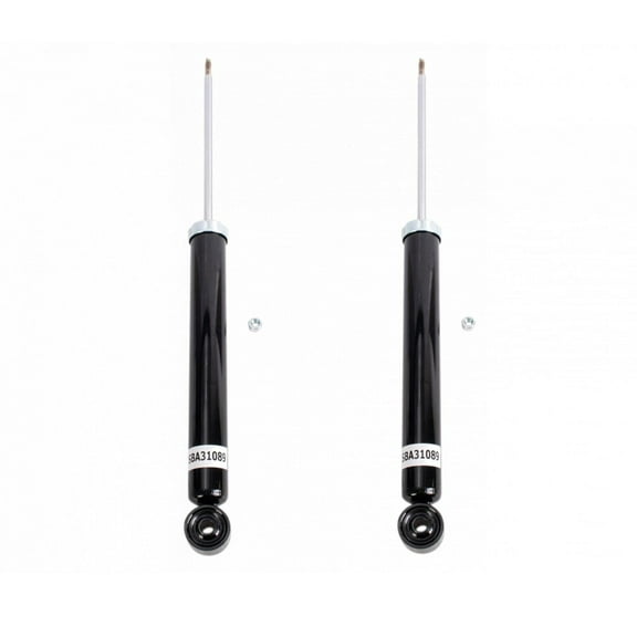 TRQ Rear Shock Absorber Set Fits 2009-2017 Volkswagen Tiguan 2018 Tiguan Limited SBA31079