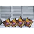 thumbnail image 6 of Ambesonne Fantasy Throw Pillow Cover 4 Pack, Digital Tropic Exotic, 20", Multicolor, 6 of 6