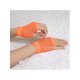 thumbnail image 5 of INSPIRAR CHIC Guantes de Malla Sin Dedos para Mujeres, Accesorios de Disfraz de Fiesta Elegante de los Años 80, Guantes de Red Cortos - 1 Par Naranja, 5 of 5