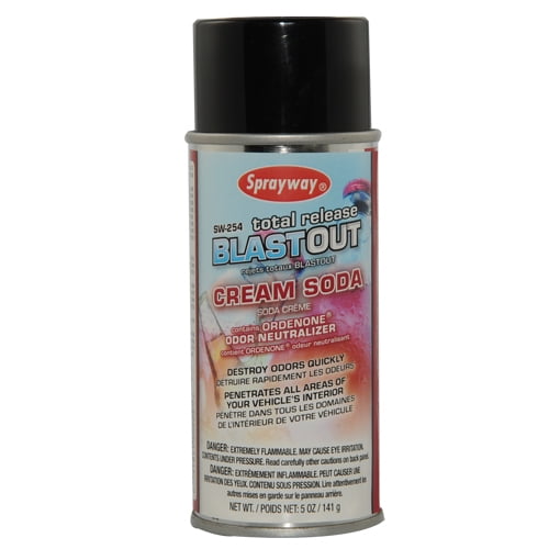 Sprayway Total Release Odor Eliminator w/ OrdenoneCream Soda Scent