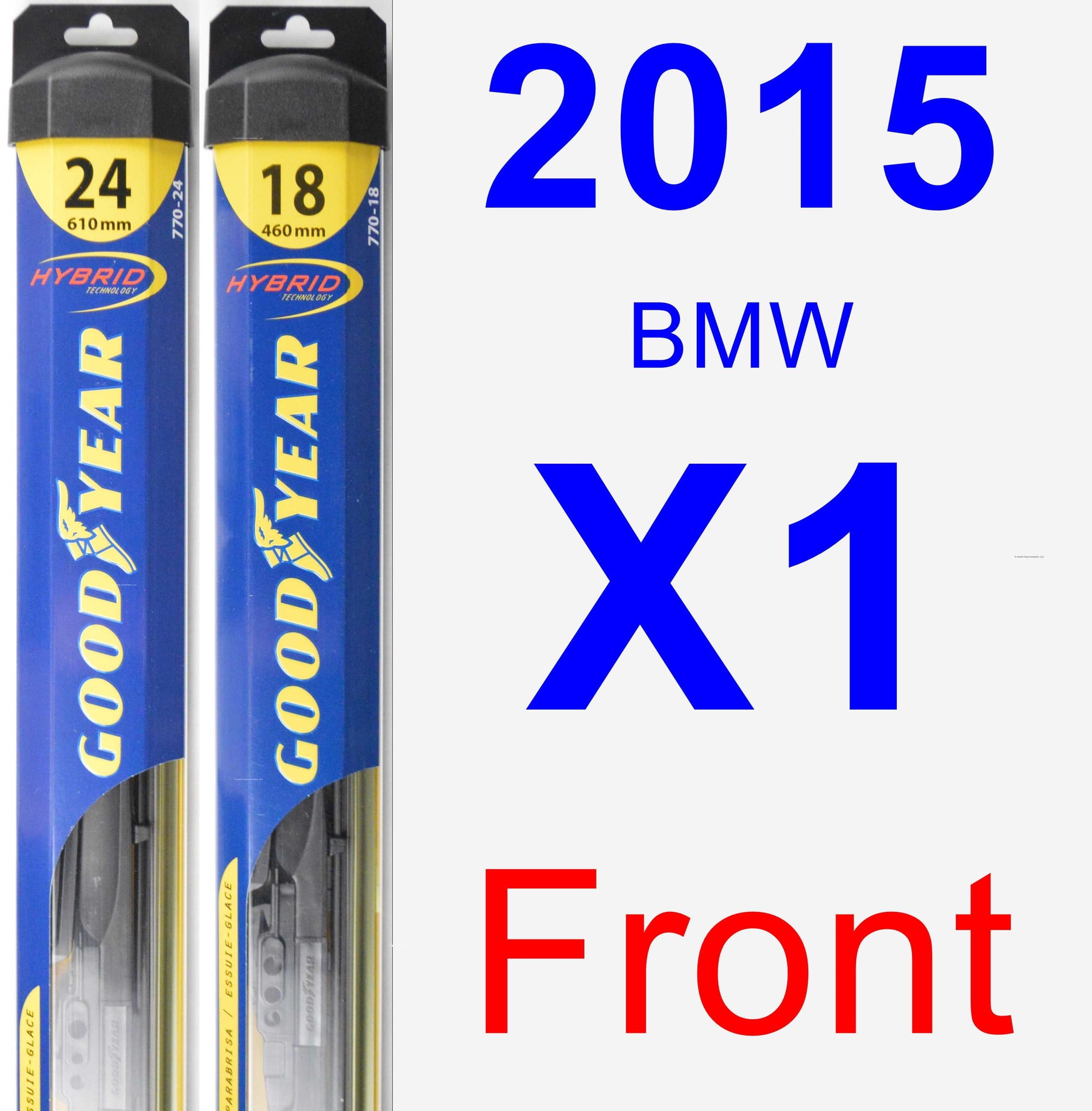 2015 BMW X1 Wiper Blade Set Kit Front 2 Blades Hybrid Walmart 2015-bmw-x1-wiper-blade-set-kit-front-2-blades-hybrid-walmart