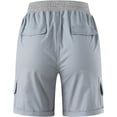 thumbnail image 4 of Hiking Cargo Shorts for Women Quick Dry Athletic Shorts for Camping Golf Summer Casual Shorts with Pockets, 4 of 5