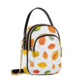 thumbnail image 7 of FORMRS Crossbody Bag for Women Quilted Travel Shoulder Cell Phone Purse with Chain Strap Handbag, Yellow Leaves, 7 of 7