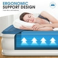 thumbnail image 3 of Colchón inflable DIVON Air Mattress completo con bomba integrada de 18 pulgadas, 3 of 9