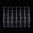 thumbnail image 6 of opvise 24-grid Clear Lipstick Nail Polish Cosmetic Storage Box Organizer Display Stand A, 6 of 7