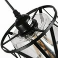 thumbnail image 4 of 2Pcs Modern Dining Room Hanging Light Kitchen Island Pendant Lamp Fixture Black, 4 of 12