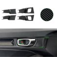 thumbnail image 2 of OUBOLUN ABS Imitate Carbon Fiber 4 Pcs/Set Inner Handle Bowl Cover Inside Door Lock Panel For Honda 11th Gen Civic 2022 Car Interior Accessories, 2 of 7