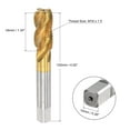 thumbnail image 2 of Uxcell M16 x 1.5 High Speed Steel Machine 4 Spiral Flutes Thread Tap Titanium Plated, 2 of 6